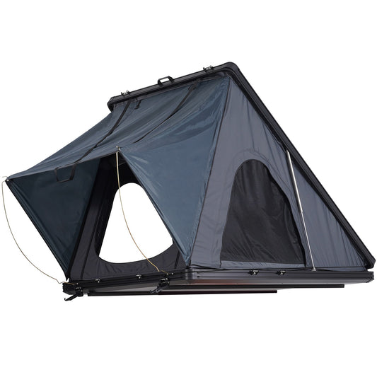 Uimoso Hardshell Rooftop Tent Car Pop-Up Outdoor Camping Travel Tents W/ Ladder