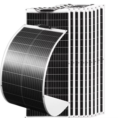 100W Flexible Solar Panel 16.5V 1000W 500W 400W 200W High Efficiency Photovoltaic Module DIY Kit Generation Car Home Camping
