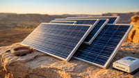 800-Watt Crystalline off Grid 12-Volt High Performance Complete Solar Panel Kit — Lifestyle