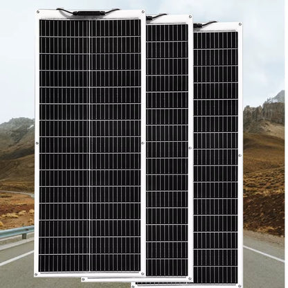 100W Flexible Solar Panel 16.5V 1000W 500W 400W 200W High Efficiency Photovoltaic Module DIY Kit Generation Car Home Camping